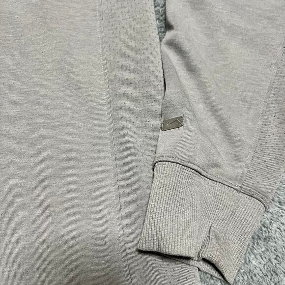 Nike Shirt Mens XL Men's Dri-FIT Player 1/2 Zip Golf Pullover CU9826 Gray Ryder - Picture 3 of 9